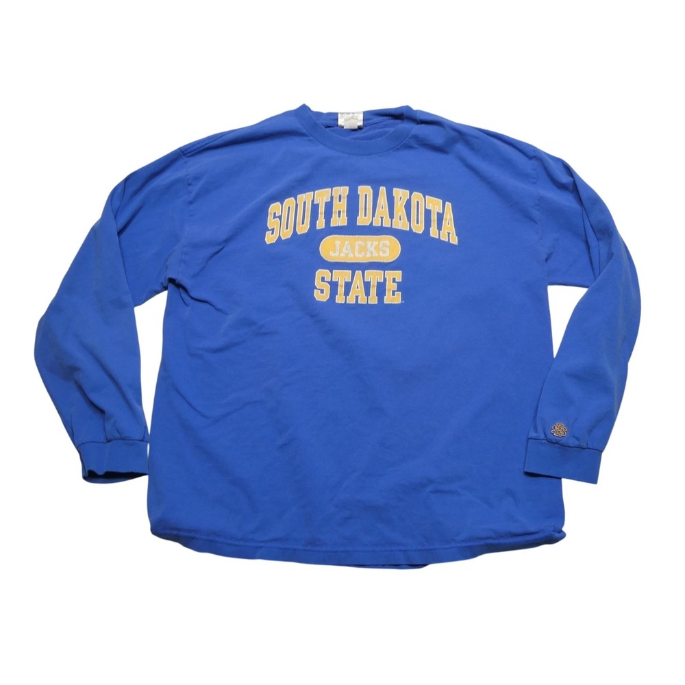South Dakota State Jackrabbits Shirt Mens XL Blue NCAA College Cotton Exchange